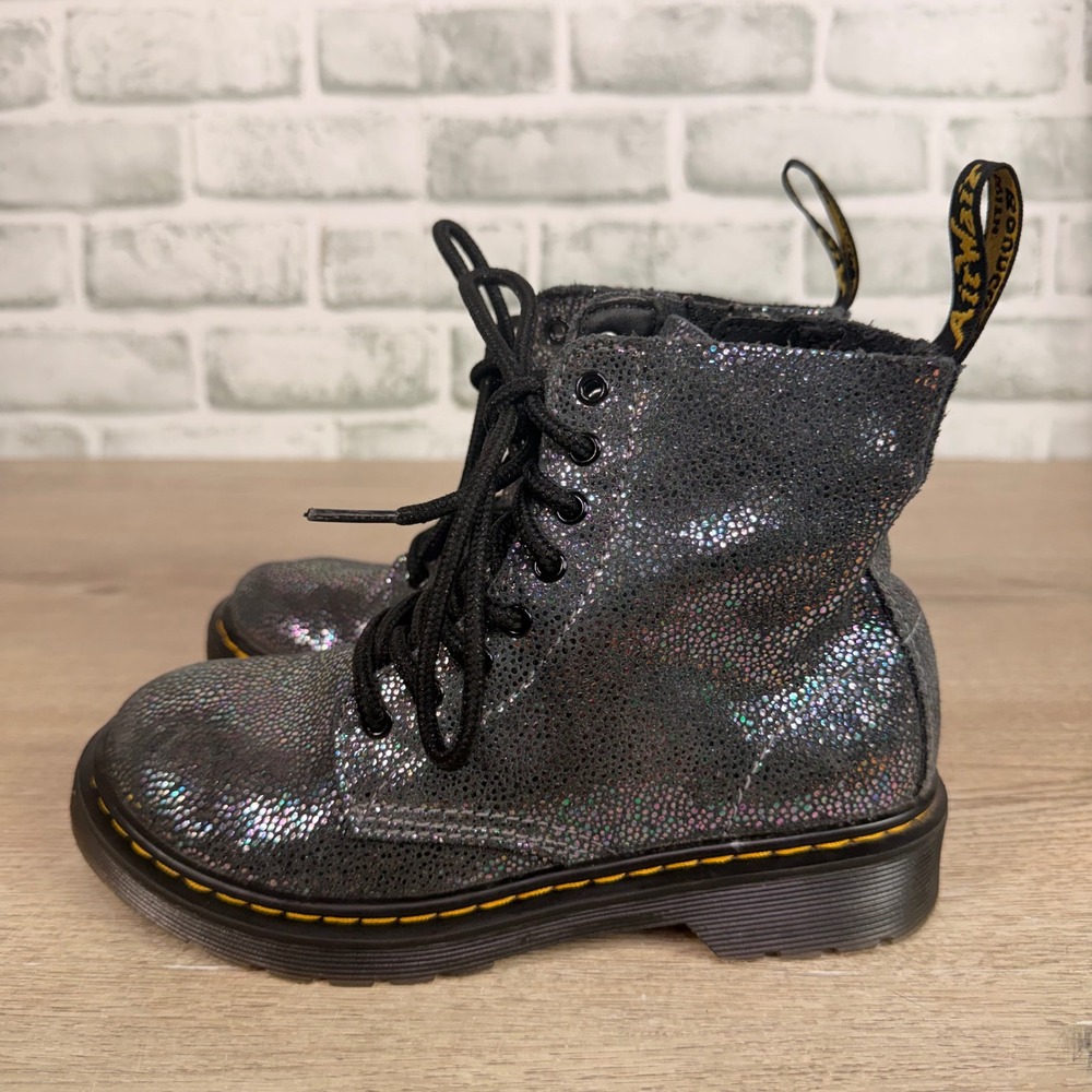 Dr Martens 1460 Pascal Glitter Boots Girls 1